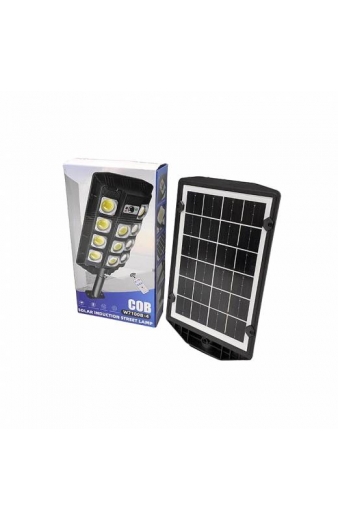Αδιάβροχος ηλιακός προβολέας με τηλεχειριστήριο W7101B-4 - Solar induction street lamp COB