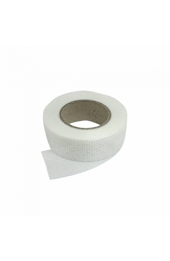 Αυτοκόλλητη λευκή διχτυωτή ταινία από fiberglass για ρωγμές 50*45cm - Self adhesive fiberglass tape