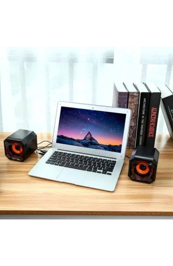 Andowl Ηχεία 2.0 Multimedia Mini Speaker Q88 - Mobile Desktop Speakers