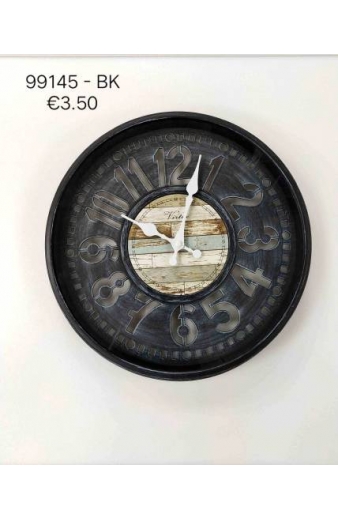 Ρολόι τοίχου - 35cm - 99145-BK