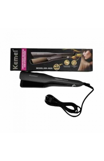 Kemei KM 9828 Πρέσα Μαλλιών με Κεραμικές Πλάκες - Hair straightener