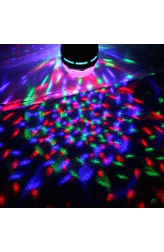 Περιστρεφόμενη Disco λάμπα για πάρτι- Full Color Rotating Lamp