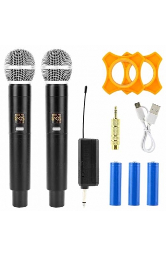 Andowl Ασύρματο Μικρόφωνο Q-MIC002 Set Χειρός Φωνής – Wireless Microphone